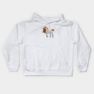 Native American Horse Kids Hoodie